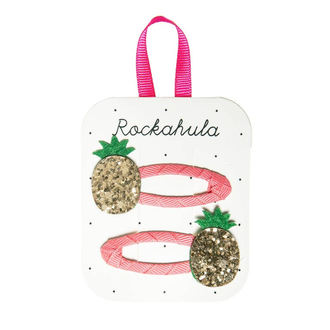 ROCKAHULA ROCKAHULA -ENSEMBLE DE 2 BARRETTES - ANANAS