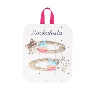 ROCKAHULA ROCKAHULA - ENSEMBLE DE 2 BARRETTES - ÉTOILES FILANTES PASTELS