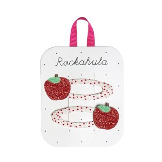ROCKAHULA ROCKAHULA - ENSEMBLE DE 2 BARRETTES - POMME ROSY