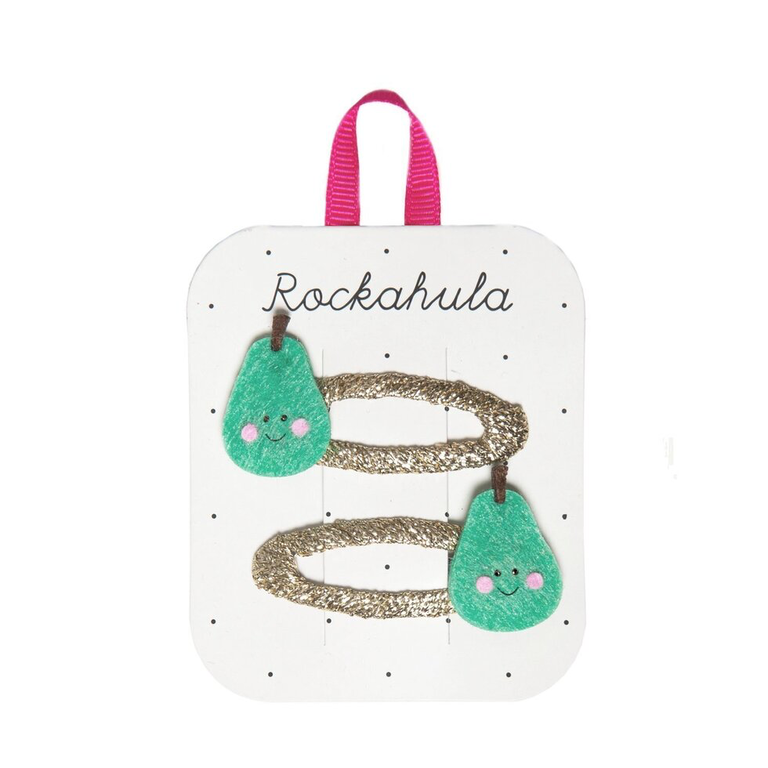 ROCKAHULA ENSEMBLE DE 2 BARRETTES - POIRES