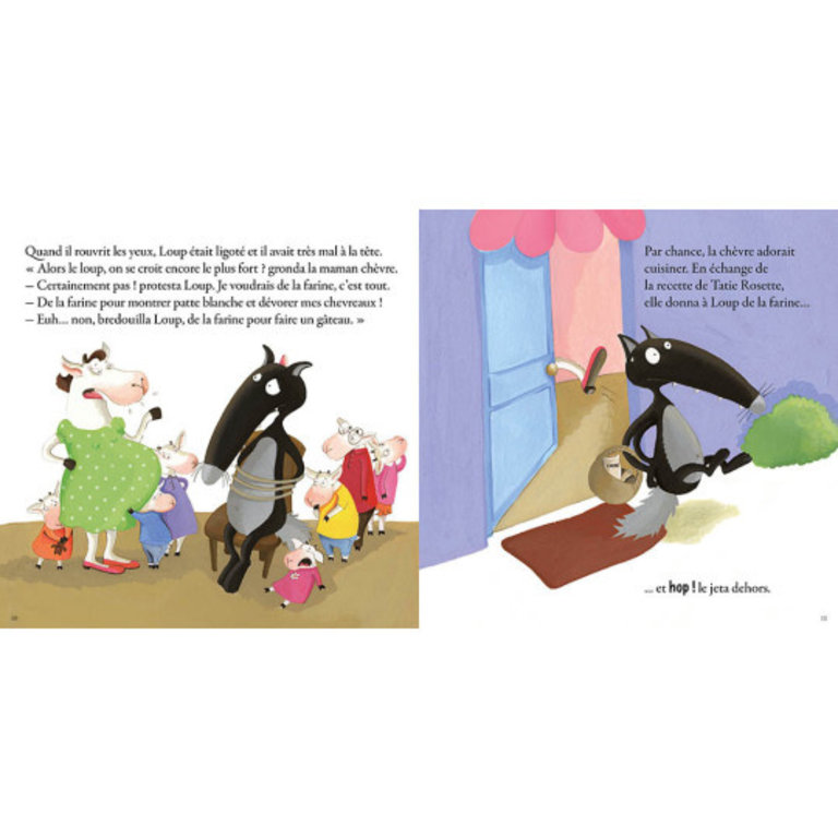 AUZOU LIVRE - LE LOUP QUI DÉCOUVRAIT LE PAYS DES CONTES