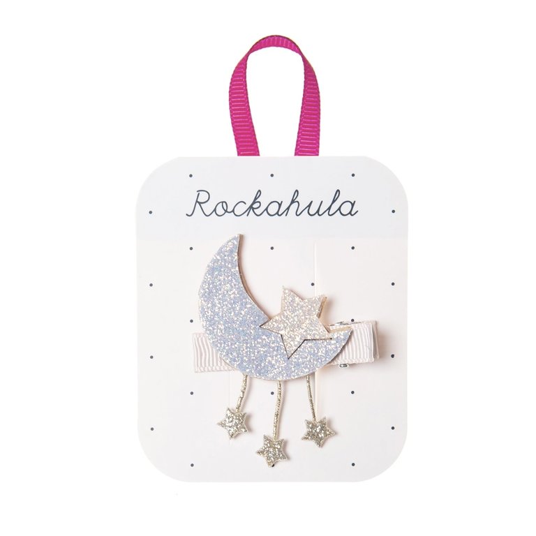 ROCKAHULA ROCKAHULA - ENSEMBLE DE 2 BARRETTES -  CLAIR DE LUNE BRILLANT