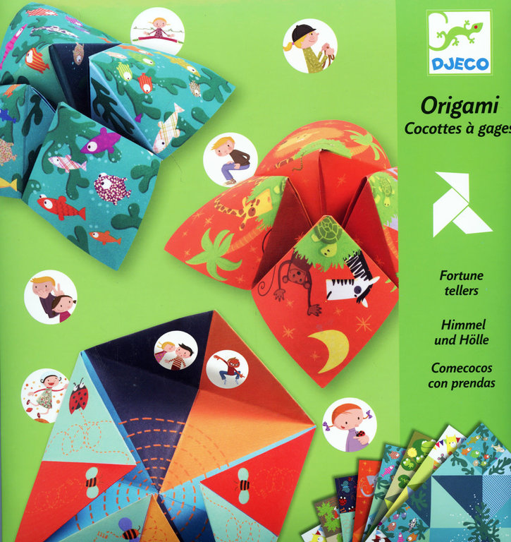 DJECO ORIGAMI - COCOTTES À GAGES ANIMAUX