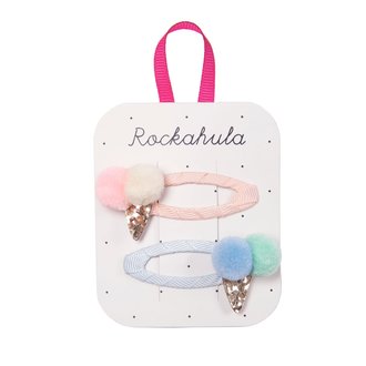 ROCKAHULA ENSEMBLE DE 2 BARRETTES - CRÈME GLACÉE
