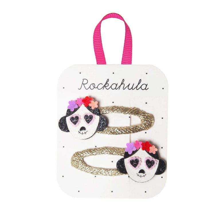 ROCKAHULA ENSEMBLE DE 2 BARRETTES - DIA DE LOS MUERTOS