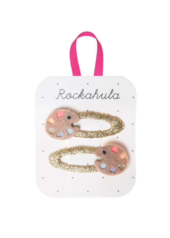 ROCKAHULA ENSEMBLE DE 2 BARRETTES - PALLETTE D'ARTISTE