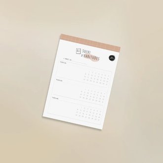 BLOC-NOTE SUIVI D'HABITUDES