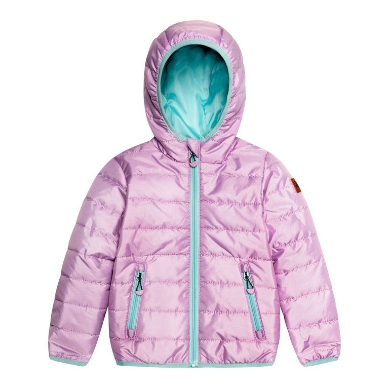 DEUX PAR DEUX 2 PAR 2 - MANTEAU PRINTEMPS PUFFER - LILAS