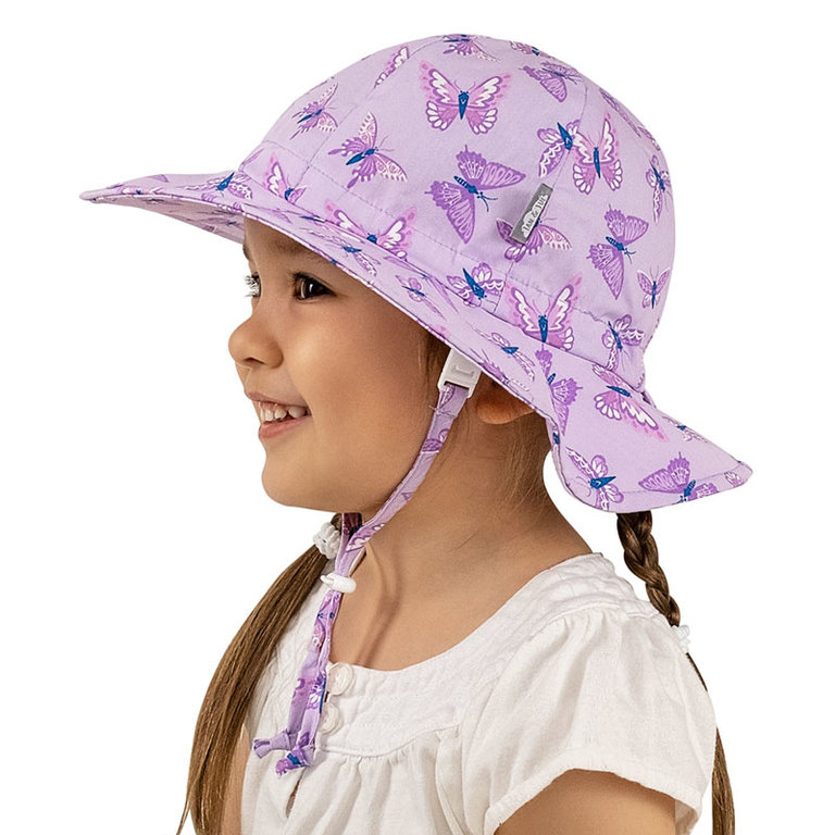 JAN & JUL CHAPEAU SOLEIL AJUSTABLE FLOPPY - PAPILLONS