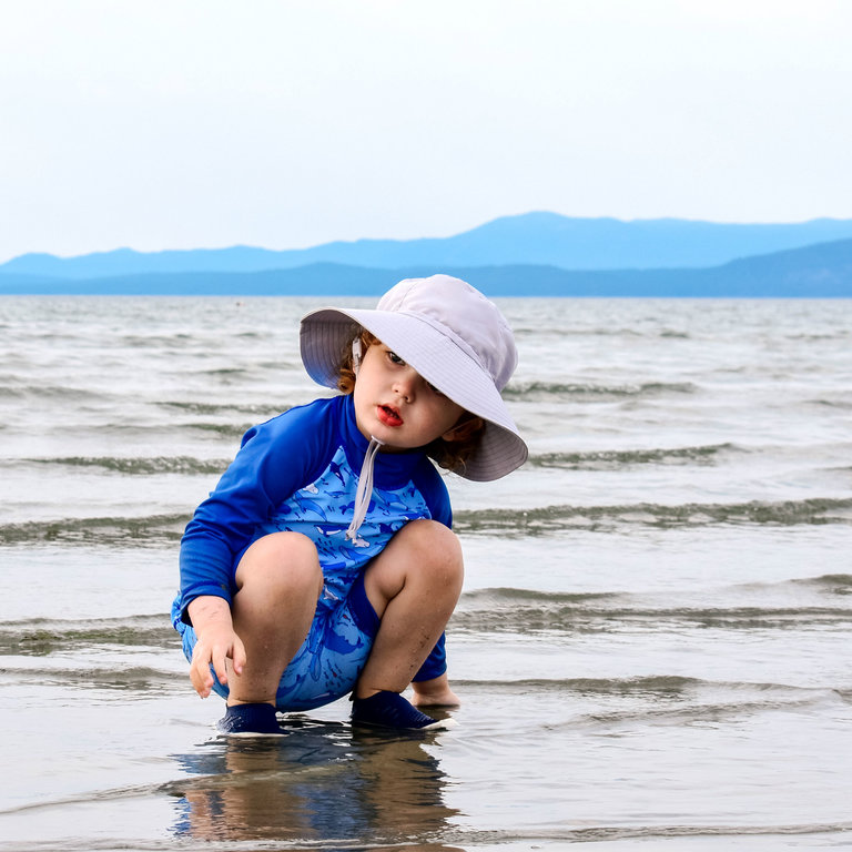 JAN & JUL JAN & JUL - CHAPEAU SOLEIL AJUSTABLE ET IMPERMÉABLE BUCKET - GRIS