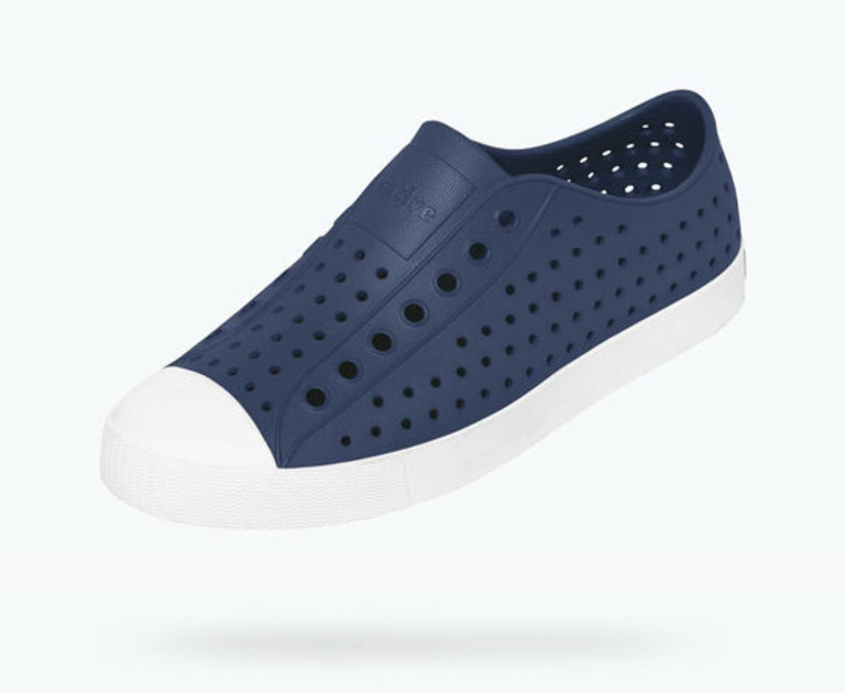 NATIVE CHAUSSURES JEFFERSON ADULTE - REGATTA BLUE/SHELL WHITE