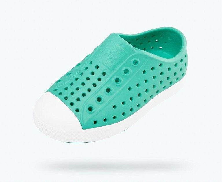 NATIVE CHAUSSURES JEFFERSON - MINTY GREEN/SHELL WHITE