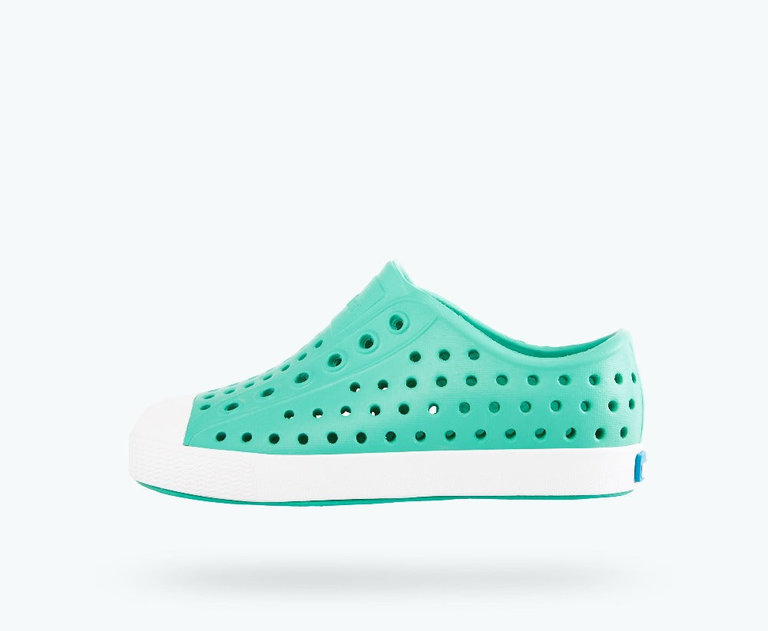 NATIVE CHAUSSURES JEFFERSON - MINTY GREEN/SHELL WHITE
