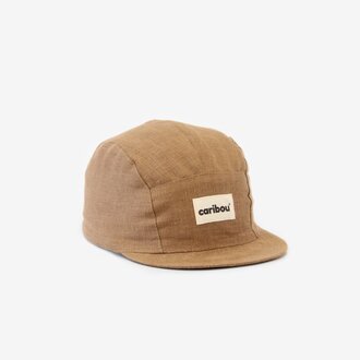 CARIBOU CASQUETTE EN LIN - MOKA