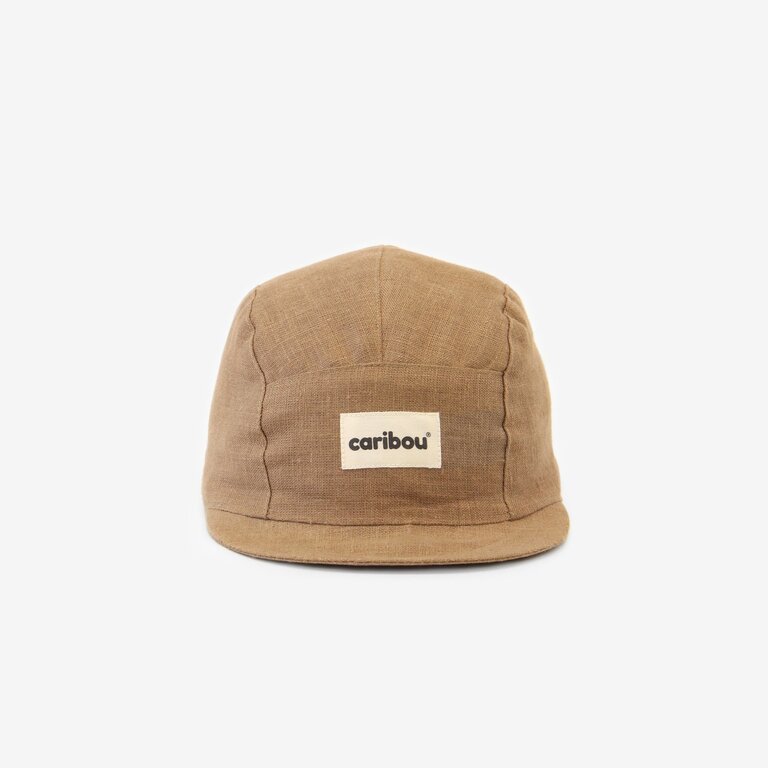 CARIBOU CASQUETTE EN LIN - MOKA