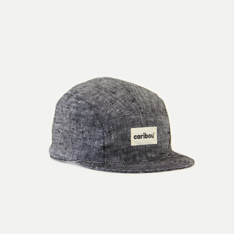 CARIBOU CASQUETTE EN LIN - CHARBON