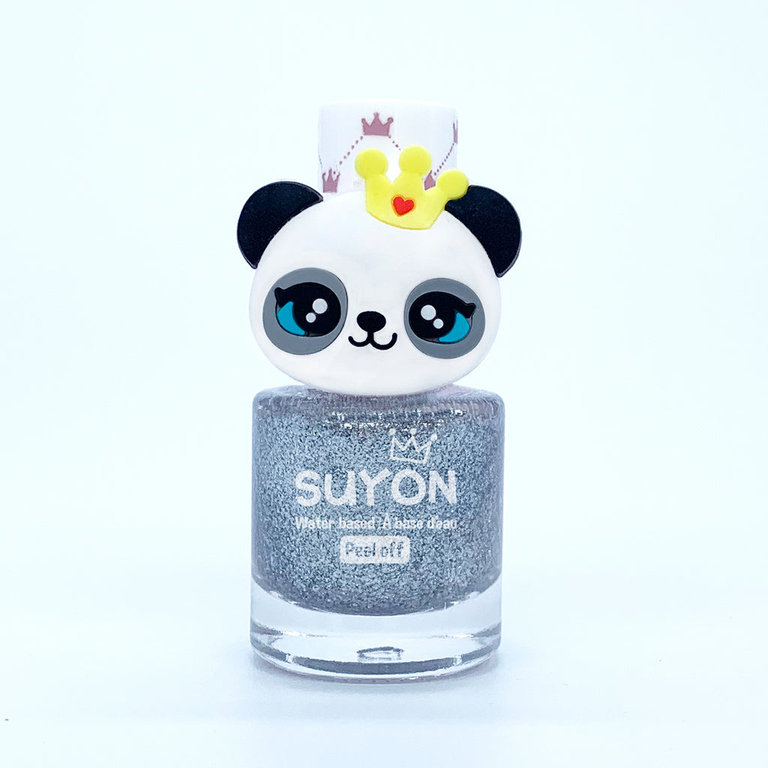 SUYON VERNIS À ONGLES - PANDA ARGENT BRILLANT