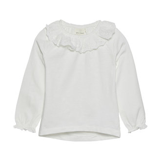 EN-FANT BLOUSE COL CLAUDINE - BLANC
