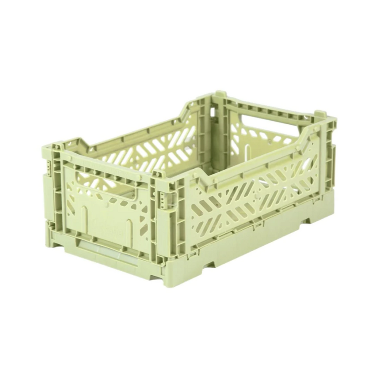 AYKASA FOLDING CRATE - HONEYDEW MELON