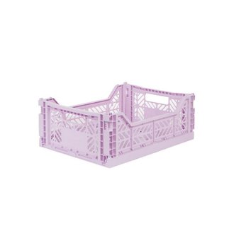 AYKASA FOLDING CRATE - ORCHID