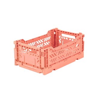AYKASA FOLDING CRATE - SALMON PINK