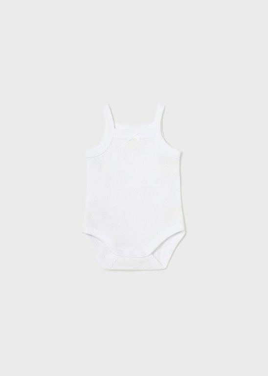 MAYORAL CACHE-COUCHE CAMISOLE POINTELLE - BLANC