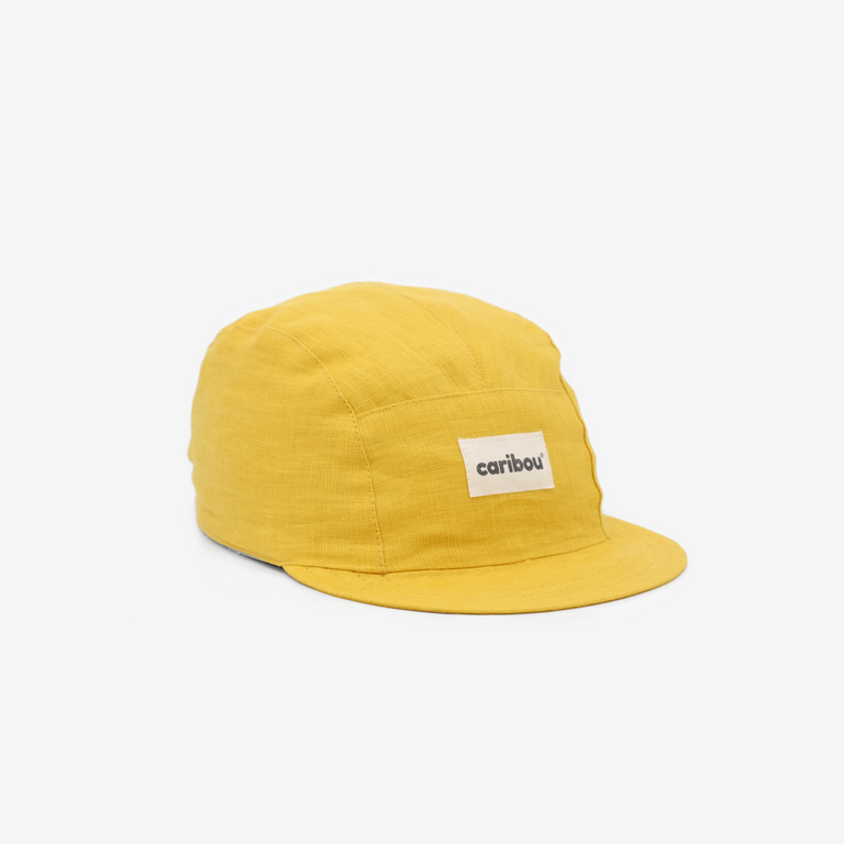CARIBOU LINEN CAP - SUNFLOWER
