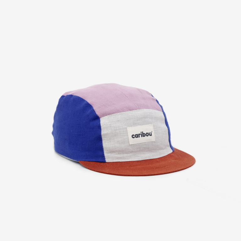 CARIBOU LINEN CAP - HARLEQUIN