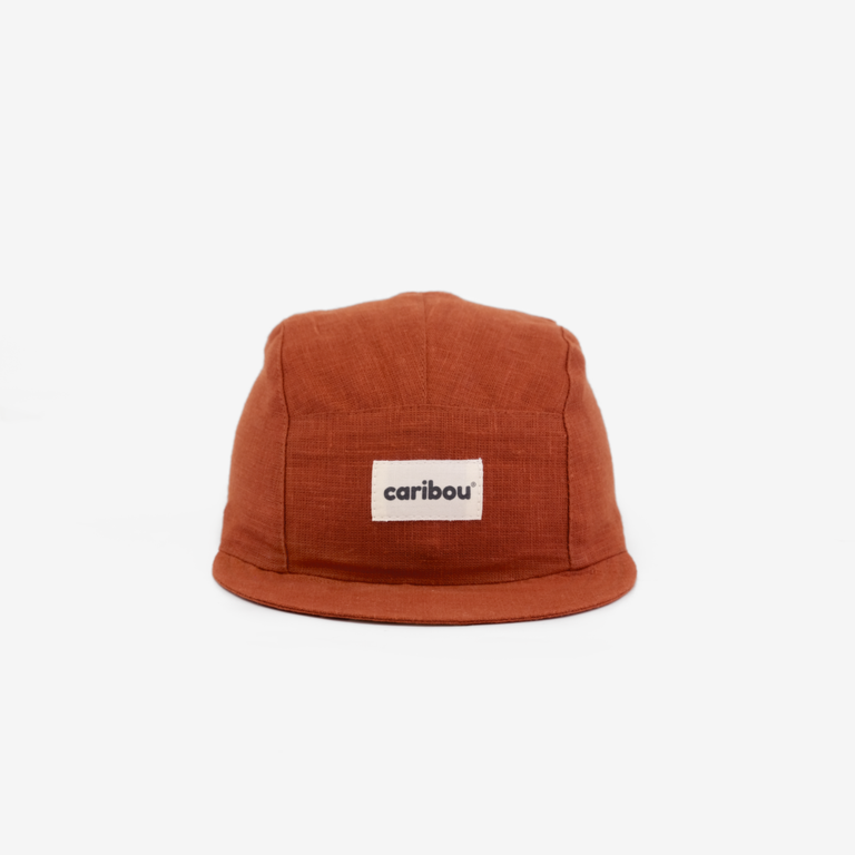 CARIBOU CASQUETTE EN LIN - PAPRIKA