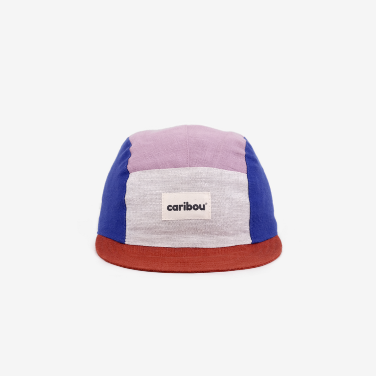 CARIBOU LINEN CAP - HARLEQUIN