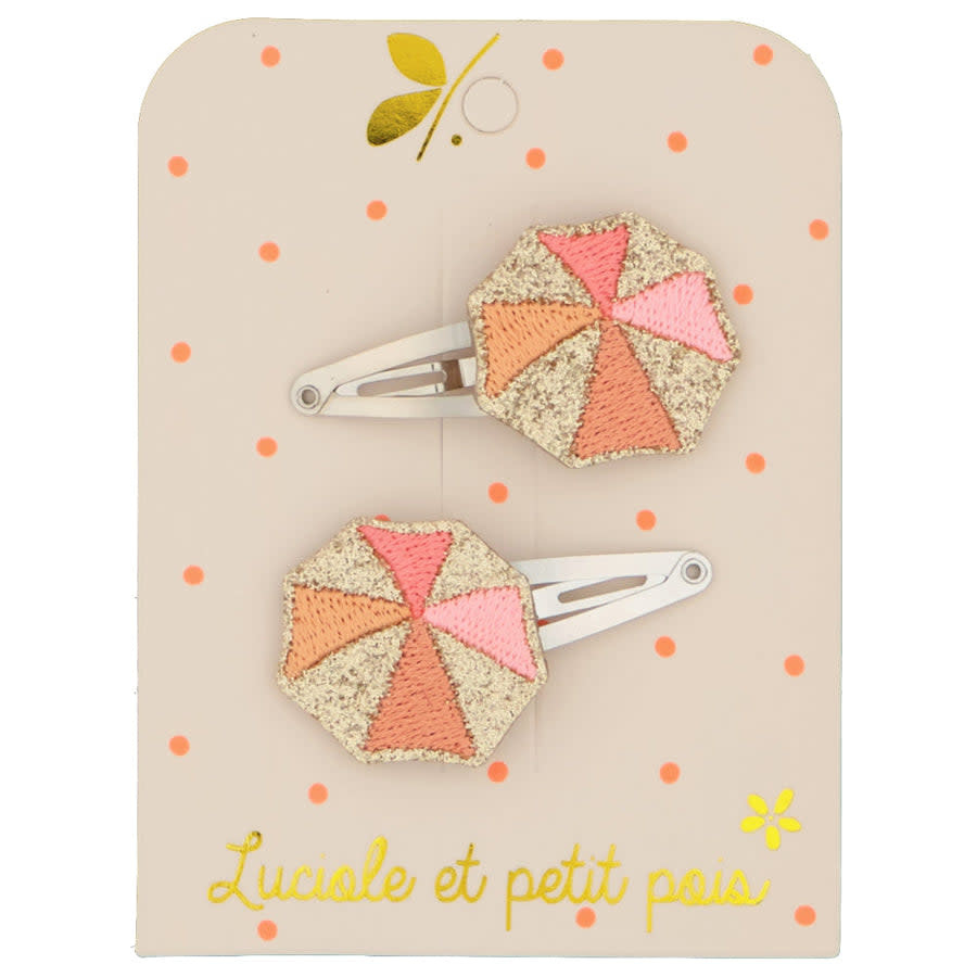 Duo Barrettes Oiseaux - Luciole et Petit Pois main image 1
