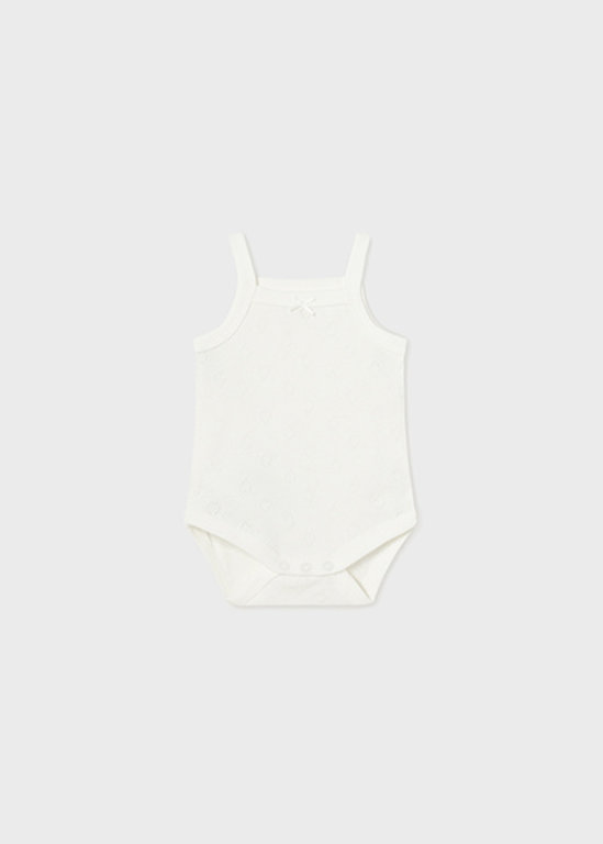 MAYORAL CACHE-COUCHE CAMISOLE POINTELLE - ÉCRU