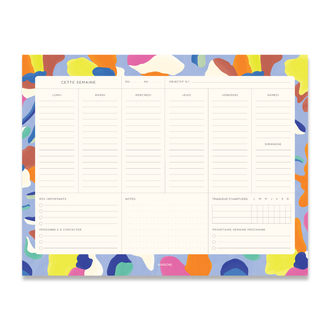 MARLONE BLOC SEMAINIER - FLEURS VIVES