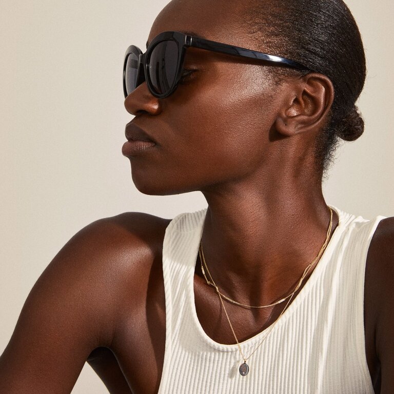PILGRIM LUNETTES DE SOLEIL MARLENE - NOIR