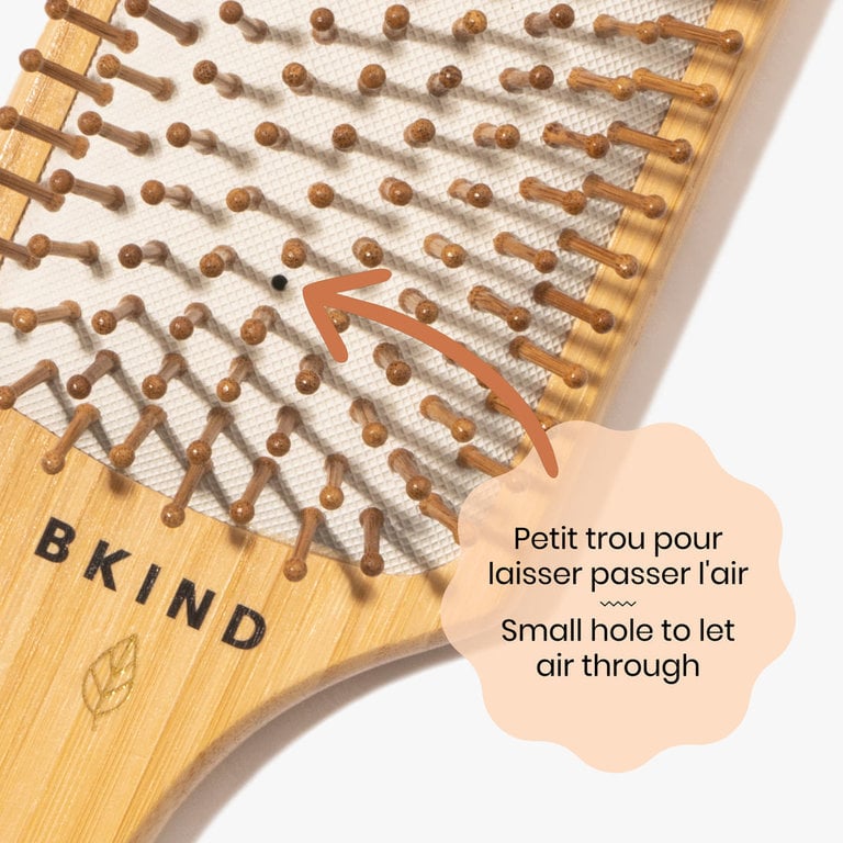 BKIND PETITE BROSSE À CHEVEUX EN BAMBOU