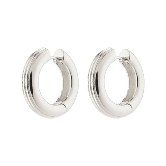 PILGRIM BOUCLES D'OREILLES ALAINA - PLAQUÉ ARGENT