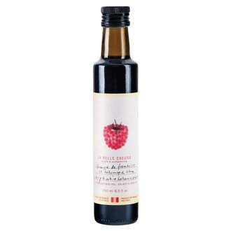 LA BELLE EXCUSE VINAIGRE DE FRAMBOISE ET BALSAMIQUE BLANC