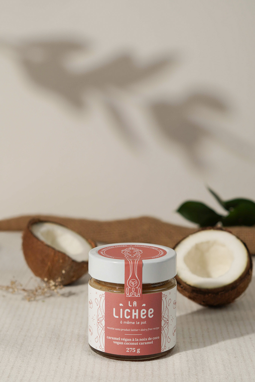 LA LICHÉE CARAMEL VÉGAN À LA NOIX DE COCO