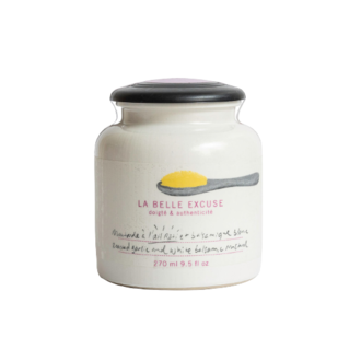 LA BELLE EXCUSE MOUTARDE À L'AIL RÔTI - 270 ML