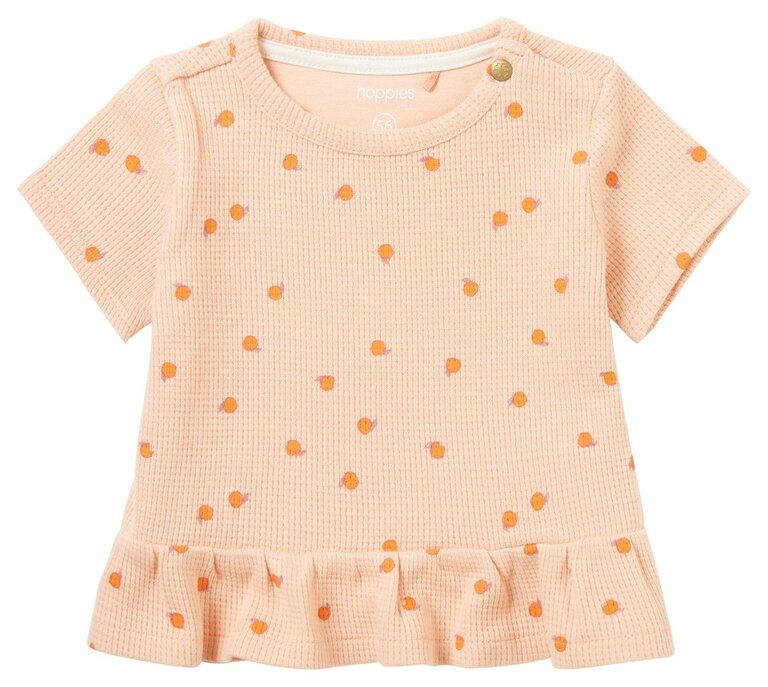 NOPPIES T-SHIRT NAMPA - APRICOT