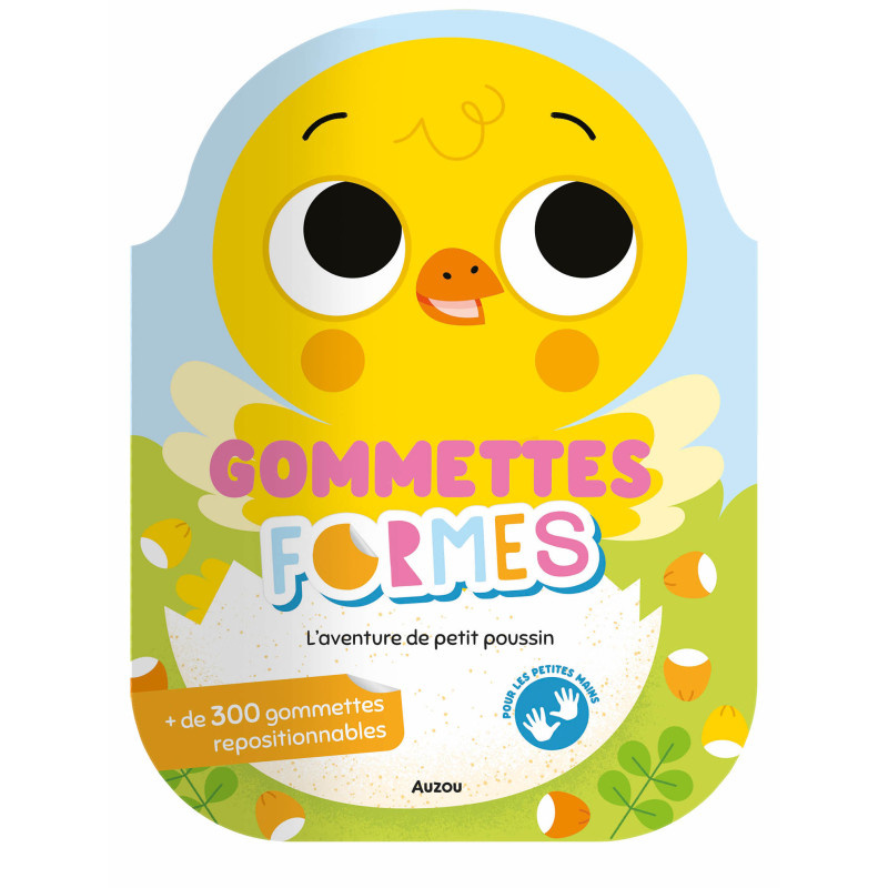 AUZOU - 1000 PREMIÈRES GOMMETTES FORMES - BÉBÉS ANIMAUX - Boutique Patati &  Patata