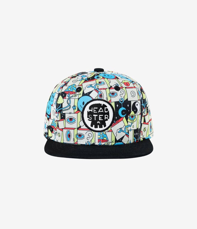 HEADSTER KIDS CASQUETTE BLOCK PARTY - BLACK