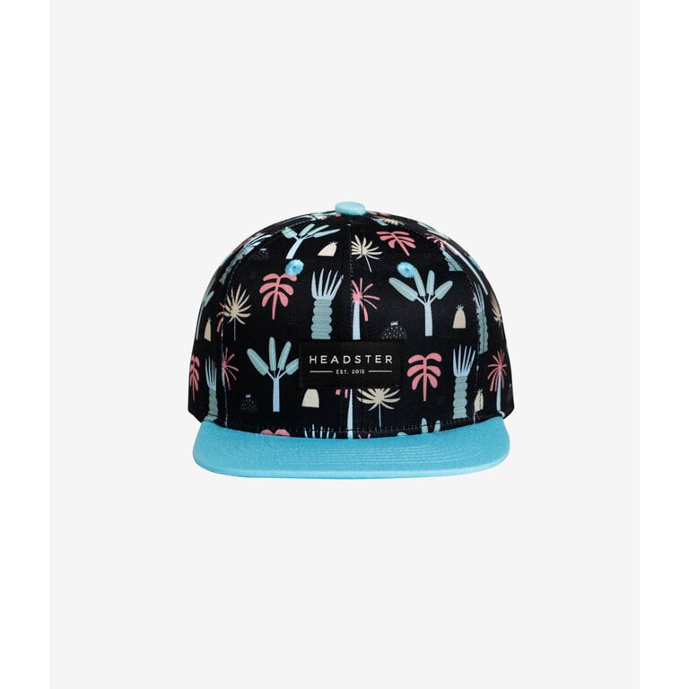 HEADSTER KIDS JUNGLE FEVER CAP - BLACK