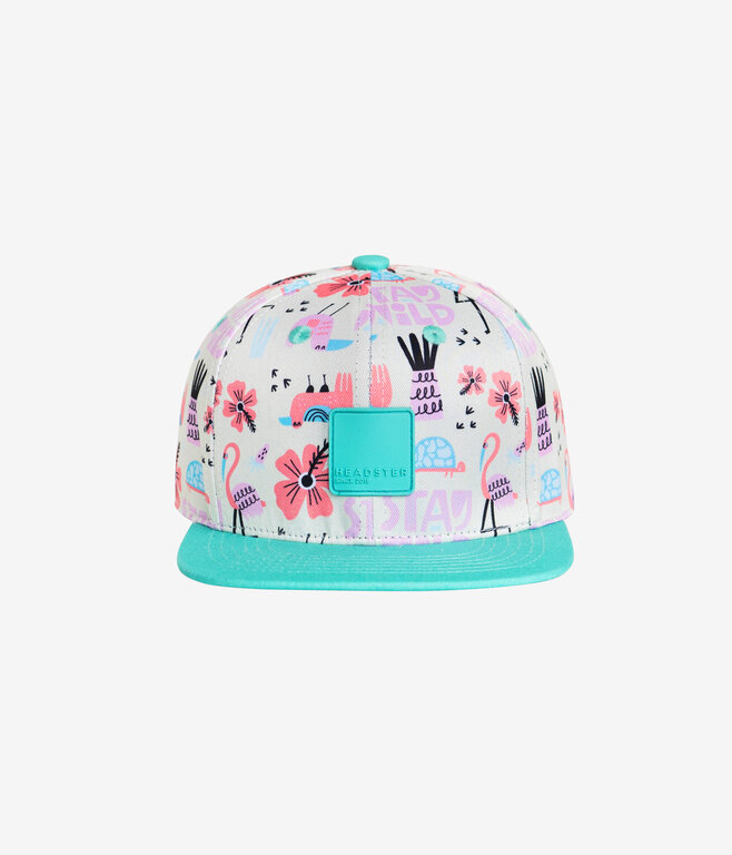 HEADSTER KIDS CASQUETTE STAY WILD - TENDER YELLOW