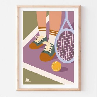 MA PETITE VIE MA PETITE VIE - AFFICHE - TENNIS