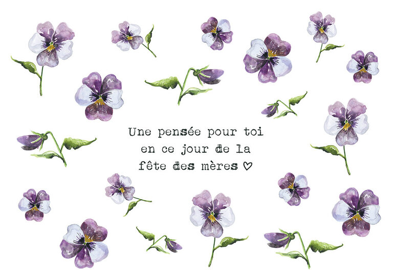 STÉPHANIE RENIÈRE CARTE DE SOUHAITS - LÉONIE 06