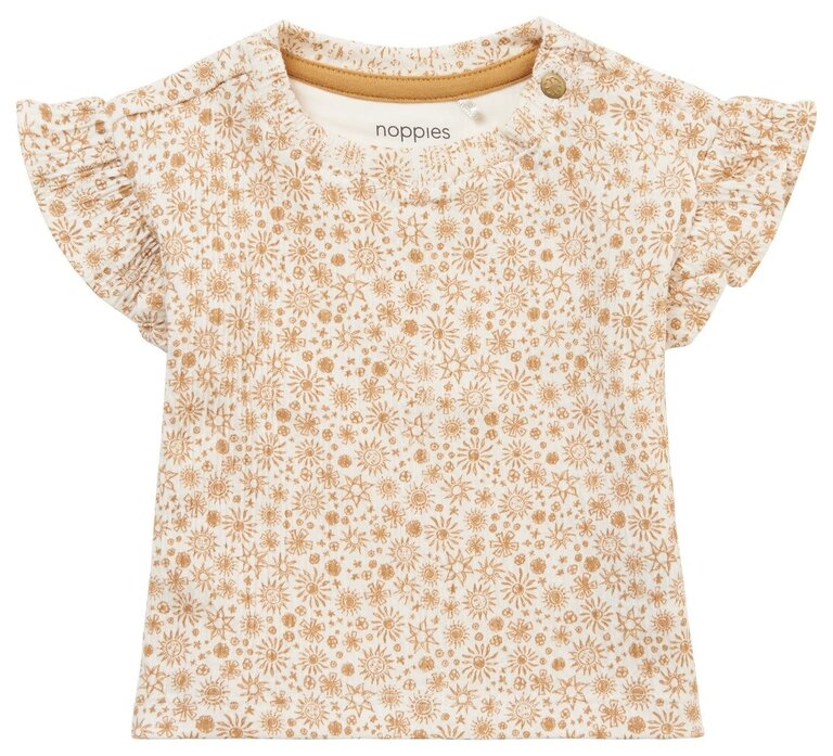 NOPPIES T-SHIRT NEWBURY - CINNAMON