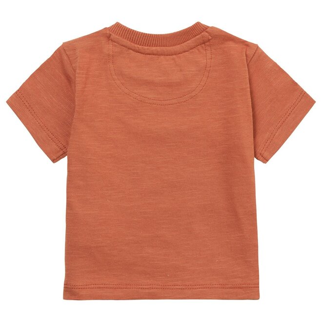 Noppies Markle Short Sleeved T-Shirt - Brick Noppies Markle Short Sleeved T-Shirt - Brick