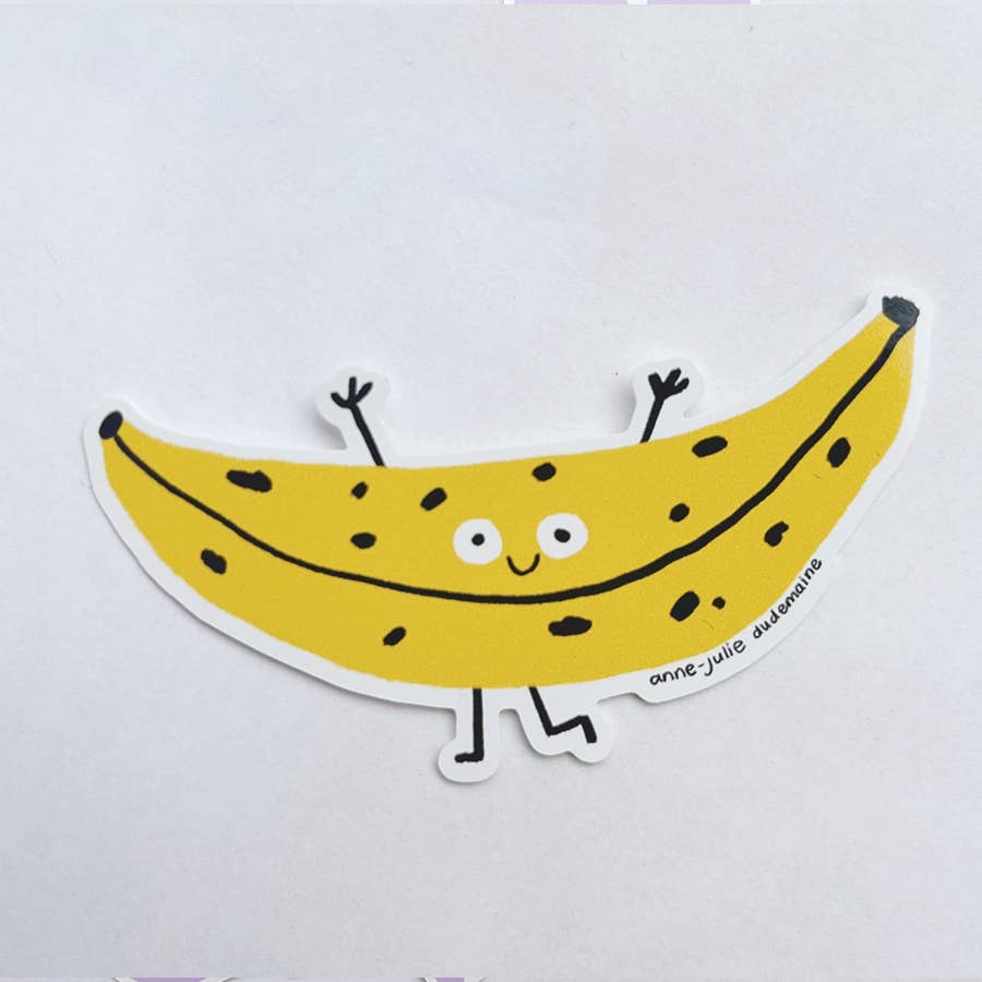 Carte de souhait 'Merci Banane!' – annejuliedudemaine
