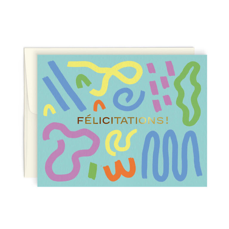 PAPEROLE CARTE DE SOUHAITS - FÉLICITATIONS